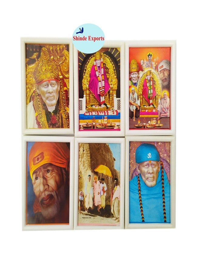 SHINDE EXPORTS shirdi saibaba Fridge Magnets chumbak for Kitchen (Pack of six (Design 1)) - Image 5